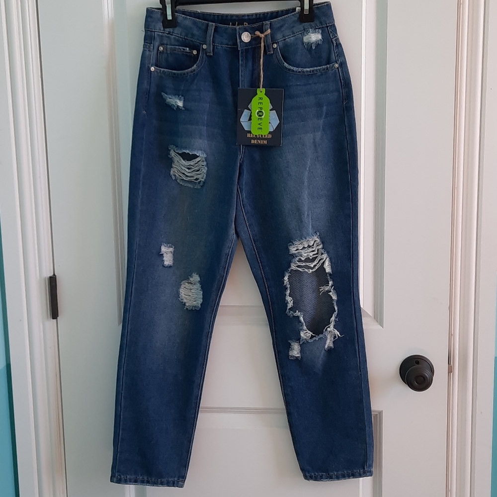 Denim Ripped Jeans